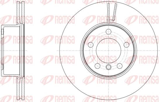 Remsa 61496.10 - Disque de frein cwaw.fr