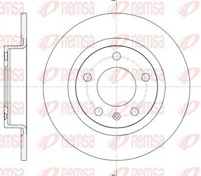 Remsa 61469.00 - Disque de frein cwaw.fr