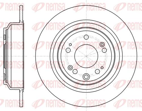 Remsa 61608.00 - Disque de frein cwaw.fr