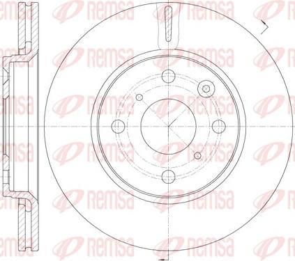 Remsa 61003.10 - Disque de frein cwaw.fr