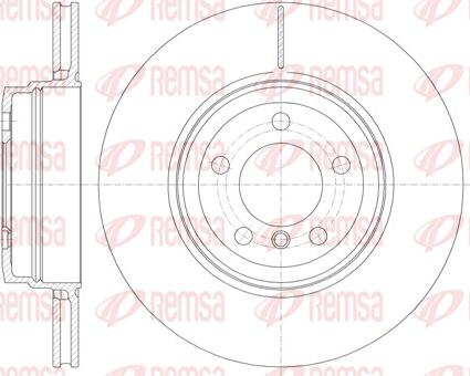 Remsa 61141.10 - Disque de frein cwaw.fr