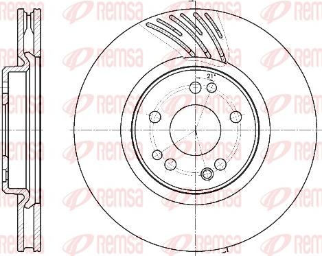 Remsa 61152.11 - Disque de frein cwaw.fr