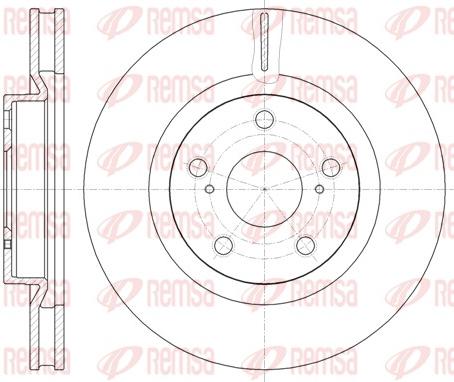 Remsa 61189.10 - Disque de frein cwaw.fr