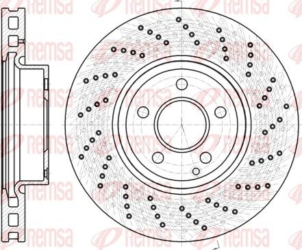 Remsa 61185.10 - Disque de frein cwaw.fr