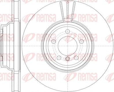 Remsa 61132.10 - Disque de frein cwaw.fr