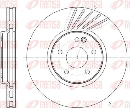 Remsa 61127.10 - Disque de frein cwaw.fr