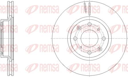 Remsa 61805.10 - Disque de frein cwaw.fr