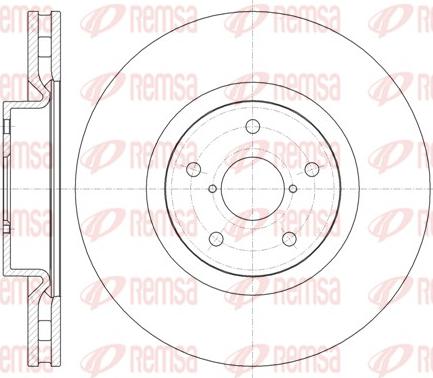 Remsa 61342.10 - Disque de frein cwaw.fr