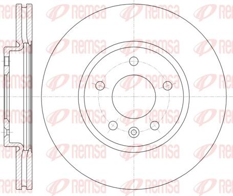 Remsa 61314.10 - Disque de frein cwaw.fr