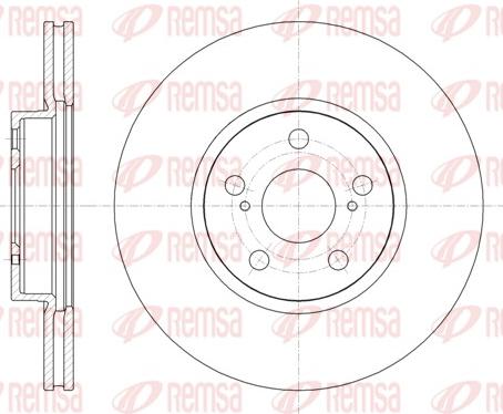 Remsa 61330.10 - Disque de frein cwaw.fr