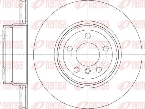 Remsa 61337.10 - Disque de frein cwaw.fr