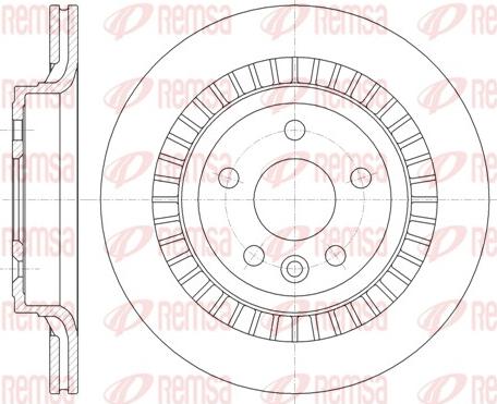 Remsa 61320.10 - Disque de frein cwaw.fr