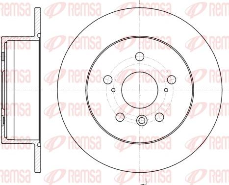 Remsa 61327.00 - Disque de frein cwaw.fr