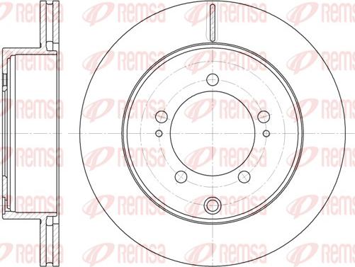 Remsa 61378.10 - Disque de frein cwaw.fr