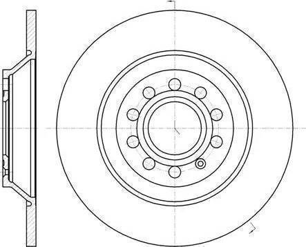 Metelli 23-0875C - Disque de frein cwaw.fr