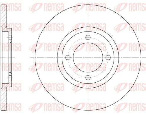 Remsa 6362.00 - Disque de frein cwaw.fr