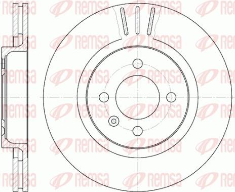 Remsa 6294.10 - Disque de frein cwaw.fr