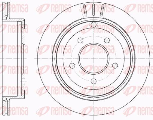 Remsa 62006.10 - Disque de frein cwaw.fr