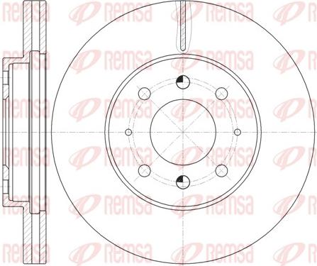 Remsa 62032.10 - Disque de frein cwaw.fr