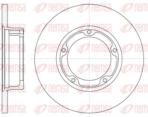 Remsa 6282.00 - Disque de frein cwaw.fr