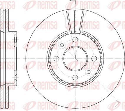 Remsa 6227.10 - Disque de frein cwaw.fr