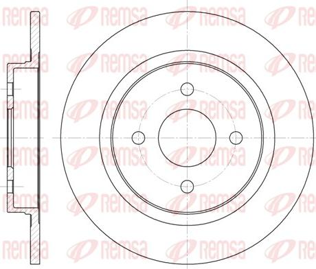 Remsa 6759.00 - Disque de frein cwaw.fr