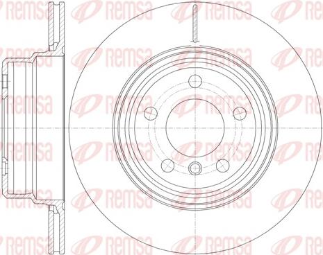 Remsa 6755.10 - Disque de frein cwaw.fr