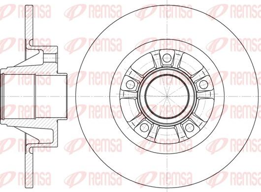 Remsa 6733.00 - Disque de frein cwaw.fr