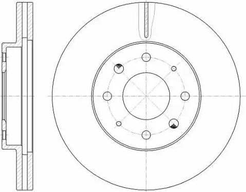 Remsa 6775.10 - Disque de frein cwaw.fr