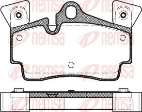 Roadhouse 2996 - Kit de plaquettes de frein, frein à disque cwaw.fr