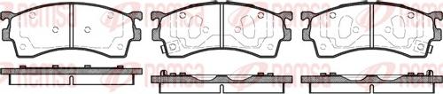 Remsa 0415.12 - Kit de plaquettes de frein, frein à disque cwaw.fr