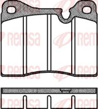 Remsa 0011.30 - Contact d'avertissement, usure des plaquettes de frein cwaw.fr