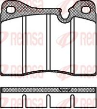 Remsa 0011.20 - Contact d'avertissement, usure des plaquettes de frein cwaw.fr