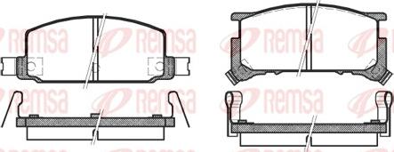 BENDIX 572176B - Kit de plaquettes de frein, frein à disque cwaw.fr