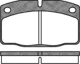 BOSCH 986460938 - Kit de plaquettes de frein, frein à disque cwaw.fr