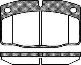 RIDER RD.3323.DB199 - Kit de plaquettes de frein, frein à disque cwaw.fr