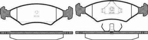 Lemförder 26650 - Kit de plaquettes de frein, frein à disque cwaw.fr