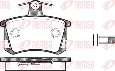 Lucas Electrical GDB1310 - Kit de plaquettes de frein, frein à disque cwaw.fr