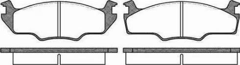 Delphi LP0421 - Kit de plaquettes de frein, frein à disque cwaw.fr