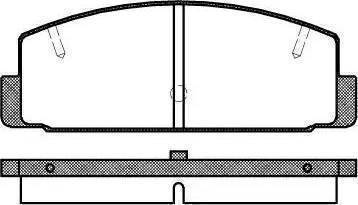 BOSCH 986424295 - Kit de plaquettes de frein, frein à disque cwaw.fr