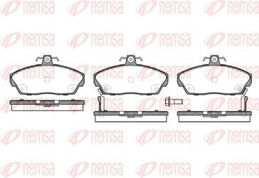 Roadhouse 2325.42 - Kit de plaquettes de frein, frein à disque cwaw.fr