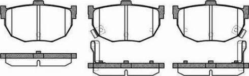 RIDER RD.3323.DB3170 - Kit de plaquettes de frein, frein à disque cwaw.fr