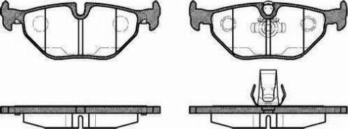 RIDER RD.3323.DB1265 - Kit de plaquettes de frein, frein à disque cwaw.fr