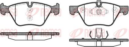 Remsa 1052.00 - Kit de plaquettes de frein, frein à disque cwaw.fr