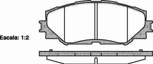 Parts-Mall PKF-010 - Kit de plaquettes de frein, frein à disque cwaw.fr