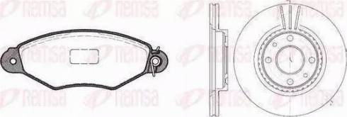 Cifam 800-549 - Disque de frein cwaw.fr