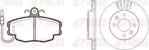 Remsa 8141.01 - Kit de freins, frein à disques cwaw.fr