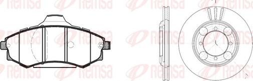 Remsa 8318.02 - Kit de freins, frein à disques cwaw.fr