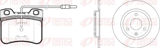 Remsa 8247.02 - Kit de freins, frein à disques cwaw.fr