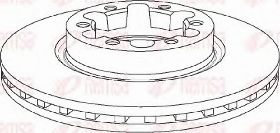 Remsa DCA1145.20 - Disque de frein cwaw.fr